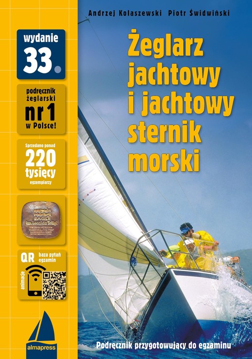 okładka Żeglarz jachtowy i jachtowy sternik morski wyd. 33 książka