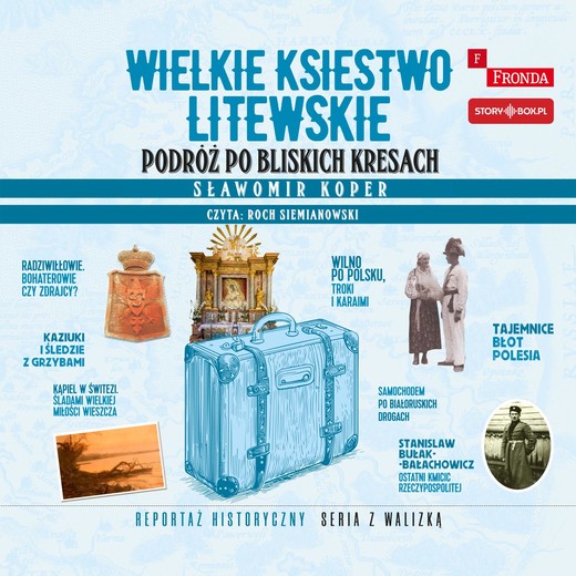 okładka Wielkie Księstwo Litewskie. Podróż po bliskich Kresach audiobook | MP3 | Sławomir Koper