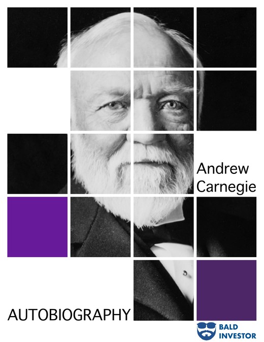 okładka Autobiography of Andrew Carnegie ebook | epub, mobi | Andrew Carnegie