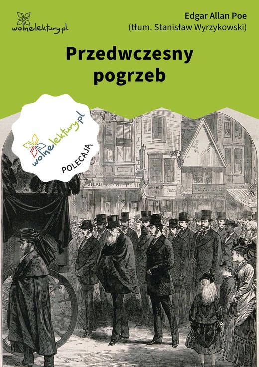 okładka Przedwczesny pogrzeb ebook | epub, mobi | Edgar Allan Poe