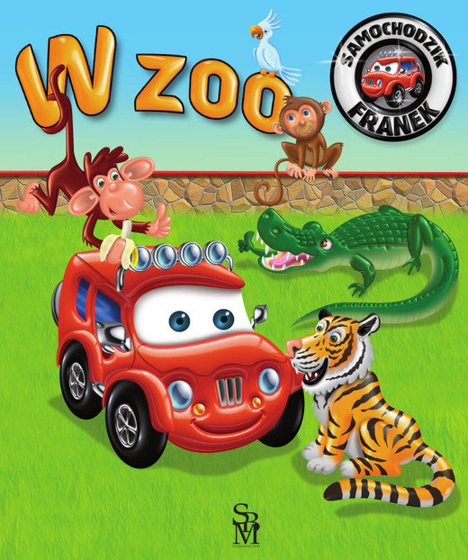 okładka W ZOO. Samochodzik Franek książka