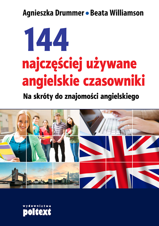 okładka 144 najczęściej używane angielskie czasowniki na skróty do znajomości angielskiego wyd. 2014 książka