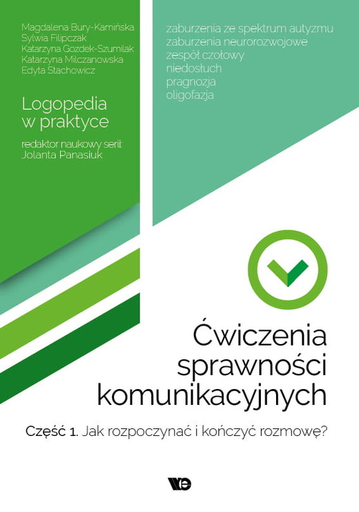 okładka Ćwiczenia sprawności komunikacyjnych Część 1 Jak rozpoczynać i kończyć rozmowę książka