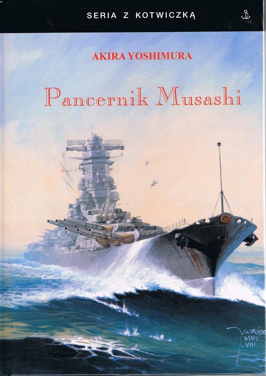 okładka Pancernik Musashi książka | Akira Yoshimura