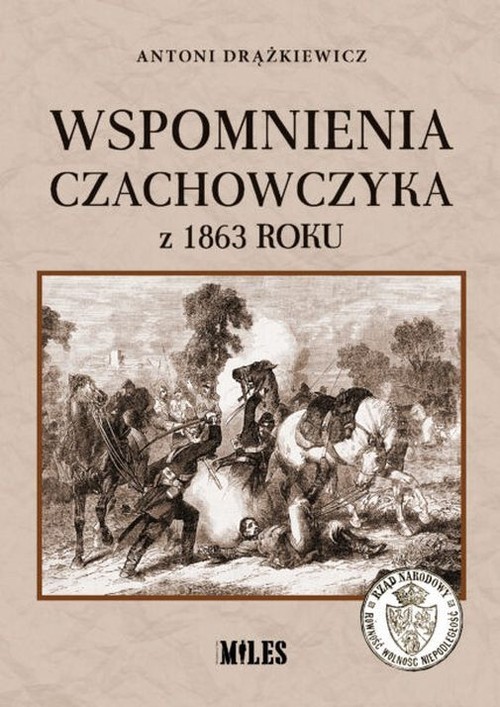 okładka Wspomnienia Czachowczyka z 1863 roku książka