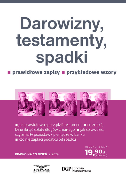 okładka Darowizny, testamenty, spadki ebook | pdf | Eliza Borkowska