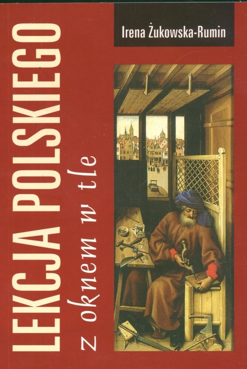 okładka Lekcja polskiego z oknem w tle książka