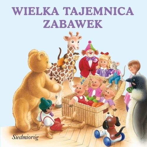 okładka Wielka tajemnica zabawek książka