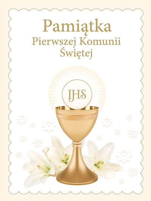 okładka Pamiątka Pierwszej Komunii Świętej książka