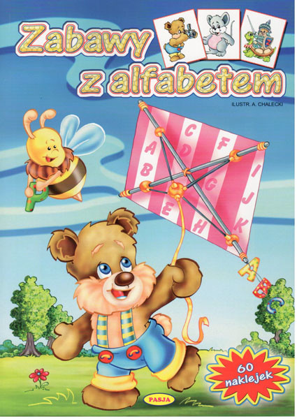 okładka Zabawy z alfabetem książka