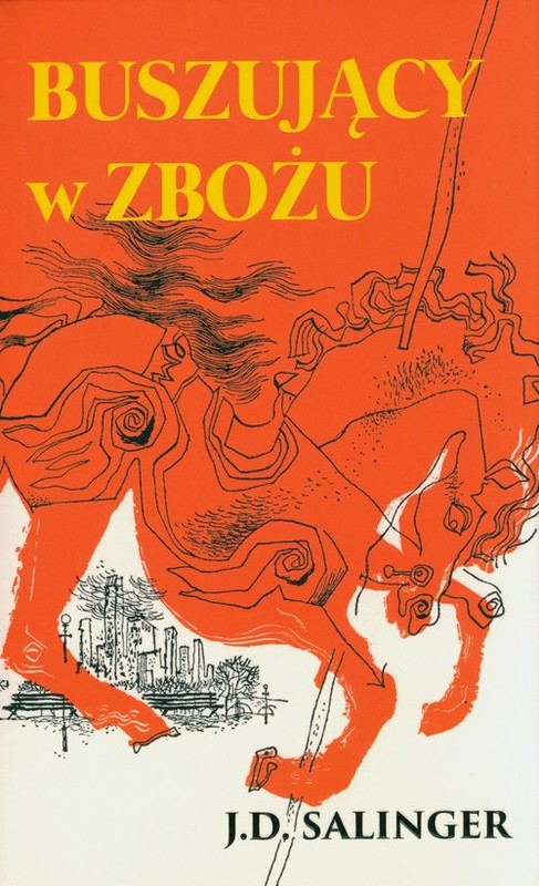 okładka Buszujący w zbożu książka