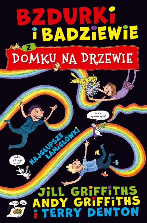 okładka Bzdurki i badziewie z domku na drzewie. Najgłupsze łamigłówki książka