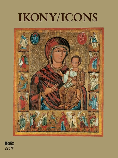 okładka Ikony. Najpiękniejsze ikony w zbiorach polskich książka