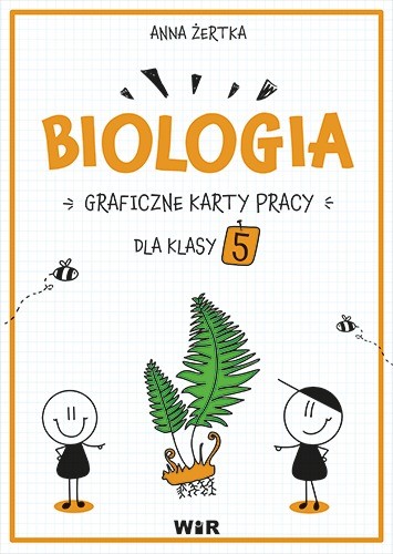 okładka Biologia Graficzne karty pracy dla klasy 5 książka