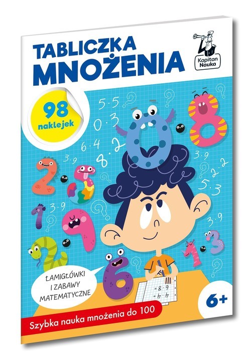 okładka Tabliczka mnożenia 6+ książka