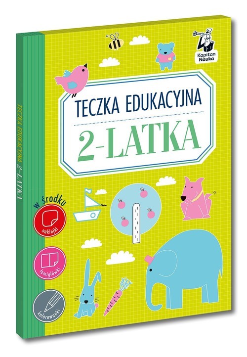 okładka Teczka edukacyjna 2-latka książka