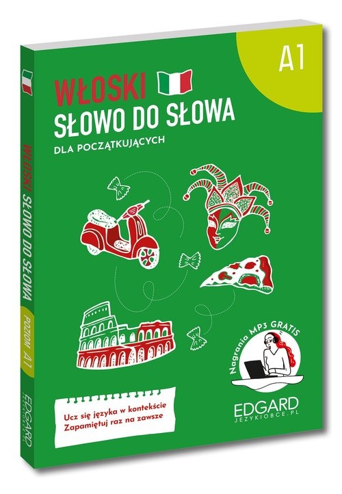 okładka Włoski. Słowo do słowa dla początkujących. Poziom A1. Słowo do słowa książka