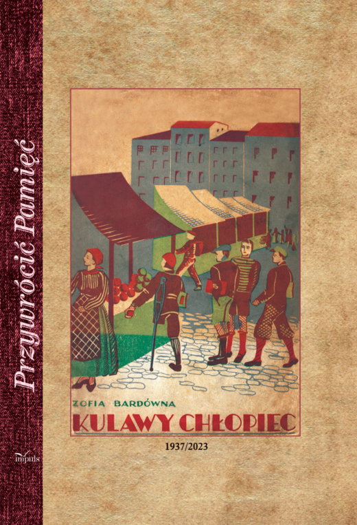 okładka Kulawy chłopiec Opowieść dla młodzieży Reprinty wydania z 1937 roku książka