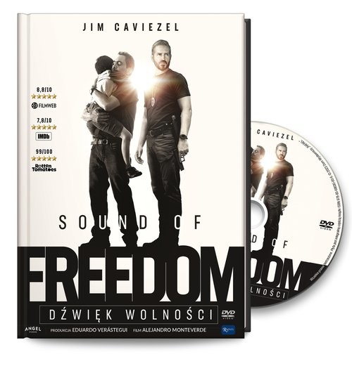 okładka Dźwięk Wolności / Sound of Freedom + DVD książka