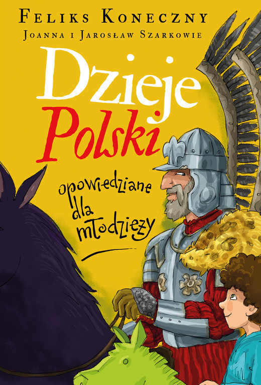 okładka Dzieje Polski opowiedziane dla młodzieży książka