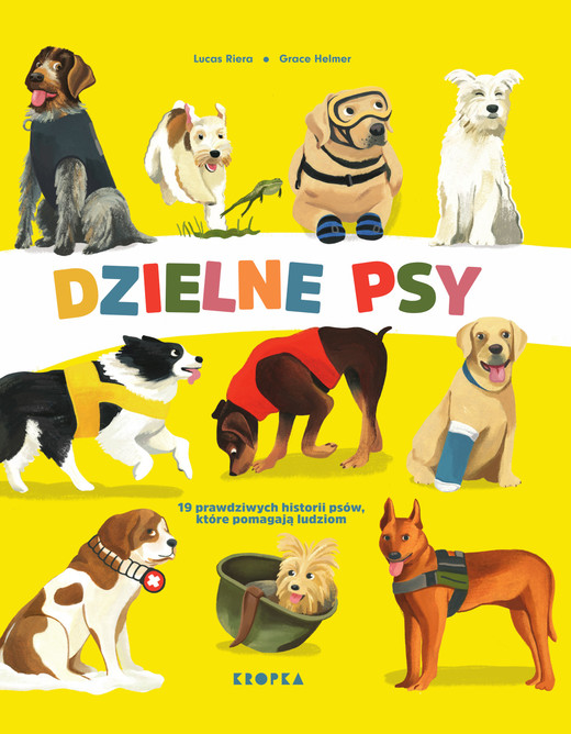 okładka Dzielne psy książka