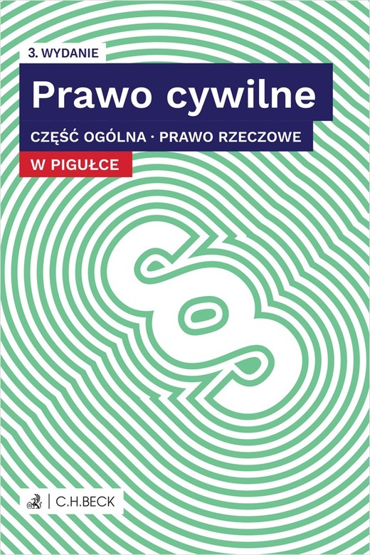 okładka Prawo cywilne w pigułce. Część ogólna. Prawo rzeczowe + testy online wyd. 2024 książka