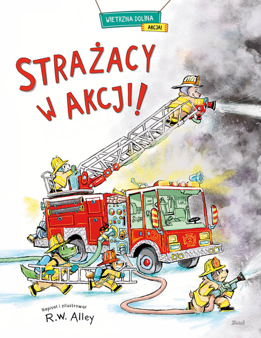 okładka Strażacy w akcji! książka