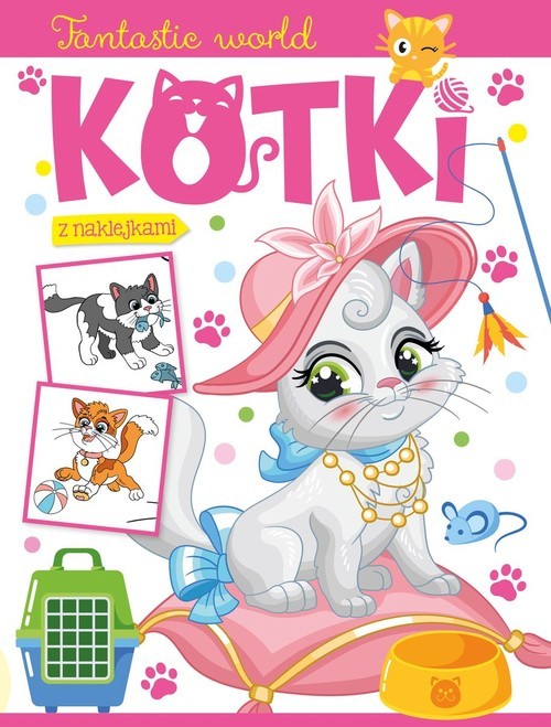 okładka Fantastic world Kotki książka