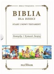 okładka Biblia dla dzieci (komunia) książka