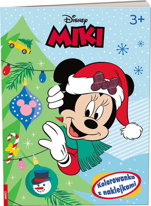 okładka Miki Kolorowanka z naklejkami NA-9115 książka | Opracowanie zbiorowe