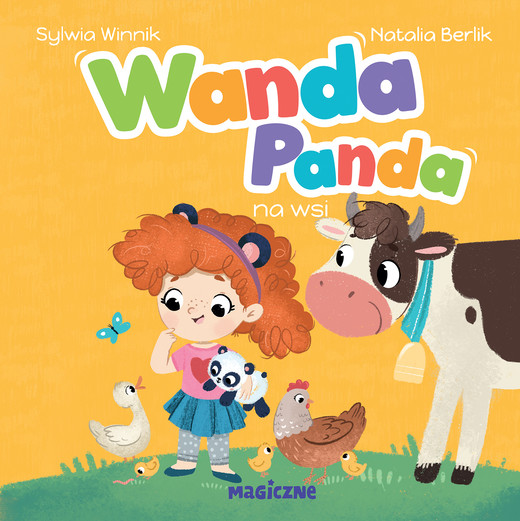 okładka Wanda Panda na wsi. Wanda Panda książka