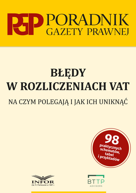 okładka Błędy w rozliczeniach VAT. Na czym polegają i jak ich uniknąć ebook | pdf | Małgorzata Breda, Krzysztof Burzyński