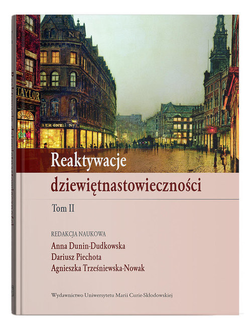 okładka Reaktywacje dziewiętnastowieczności Tom 2 książka