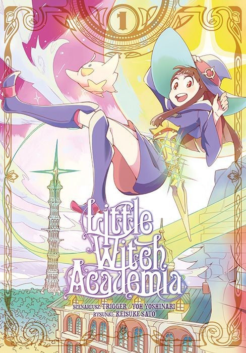 okładka Little Witch Academia. Tom 1 książka