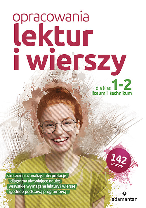 okładka Opracowania lektur i wierszy dla klas 1-2 liceum i technikum książka | Opracowanie zbiorowe