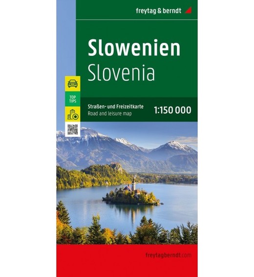 okładka Mapa Słowenia 1:150 000 FB książka