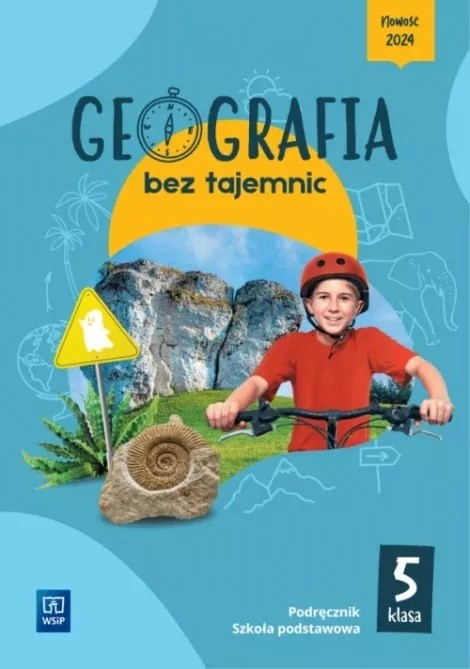 okładka Geografia bez tajemnic podręcznik klasa 5 szkoła podstawowa książka