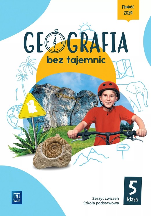 okładka Geografia bez tajemnic zeszyt ćwiczeń klasa 5 szkoła podstawowa książka