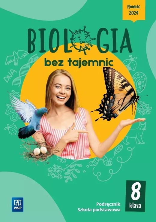okładka Biologia bez tajemnic podręcznik klasa 8 szkoła podstawowa książka