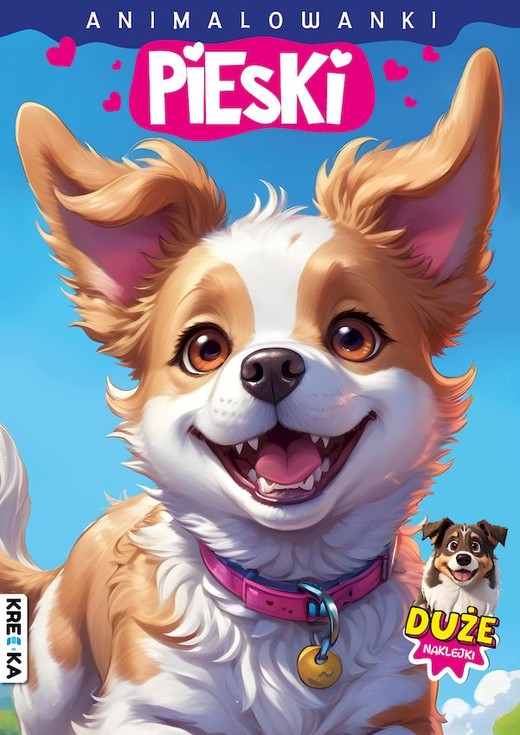 okładka Pieski. Animalowanki książka