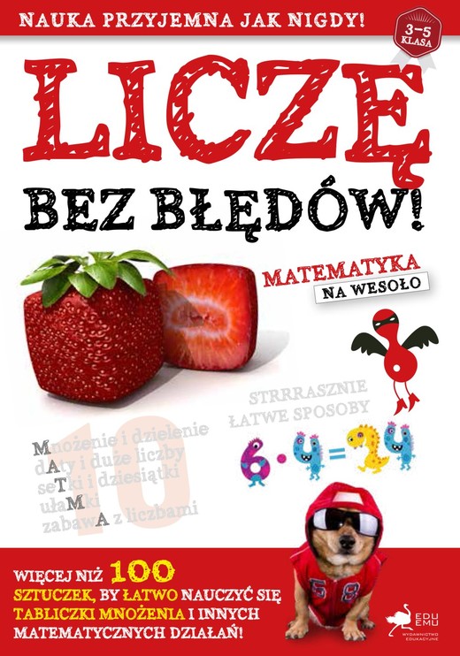 okładka Liczę bez błędów! Matematyka na wesoło książka