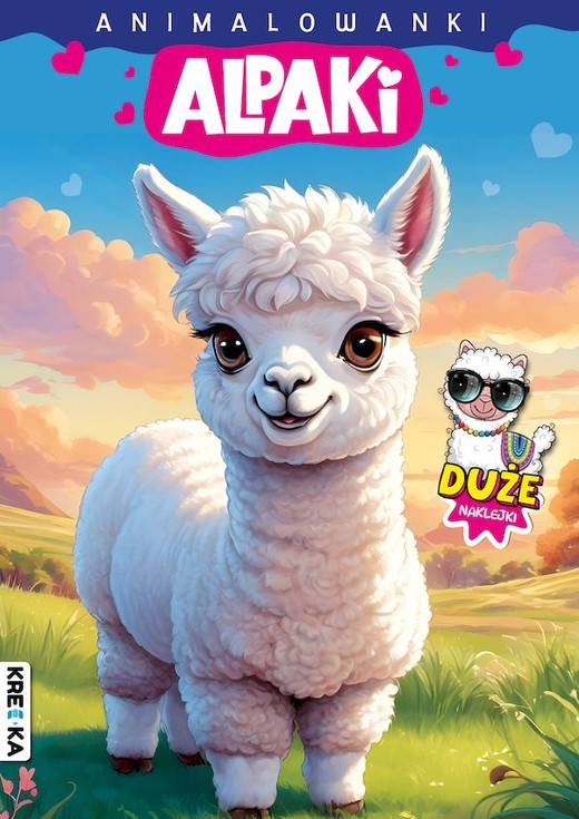 okładka Alpaki. Animalowanki książka