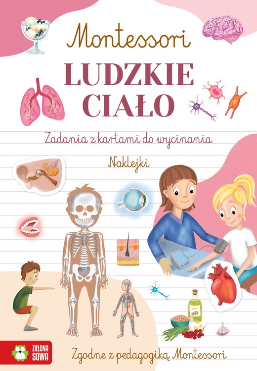 okładka Ludzkie ciało. Montessori książka