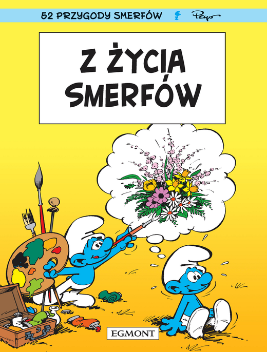 okładka Z życia Smerfów. Smerfy Komiks książka
