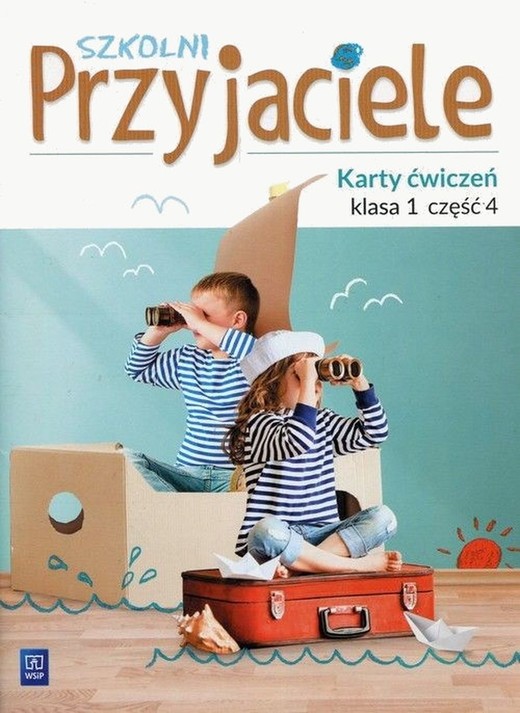 okładka Szkolni Przyjaciele karty ćwiczeń klasa 1 część 4 edukacja wczesnoszkolna 171912 książka | Opracowanie zbiorowe