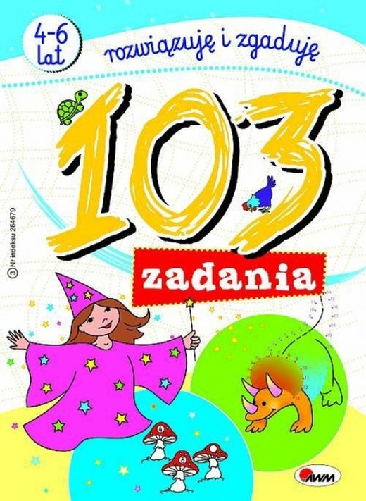 okładka 103 zadania. Rozwiązuję i zgaduję książka | Jolanta Czarnecka