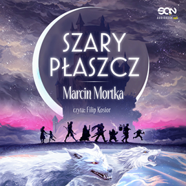 okładka Szary płaszcz audiobook | MP3 | Marcin Mortka