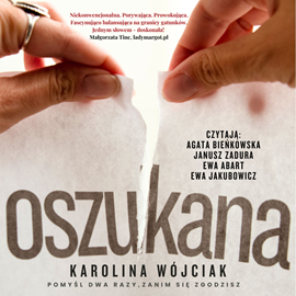 okładka Oszukana audiobook | MP3 | Karolina Wójciak