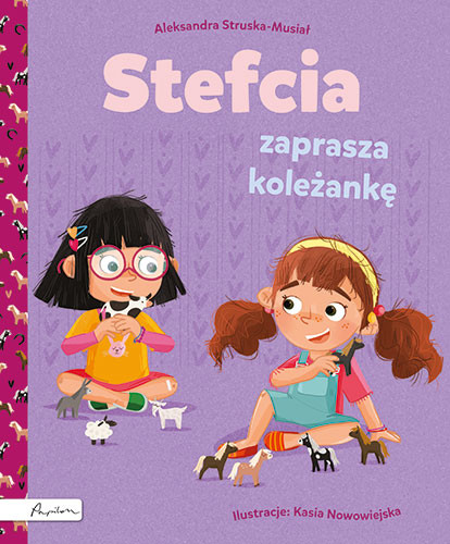okładka Stefcia zaprasza koleżankę książka