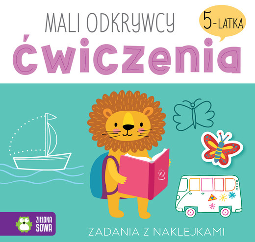 okładka Ćwiczenia 5-latka. Mali odkrywcy książka